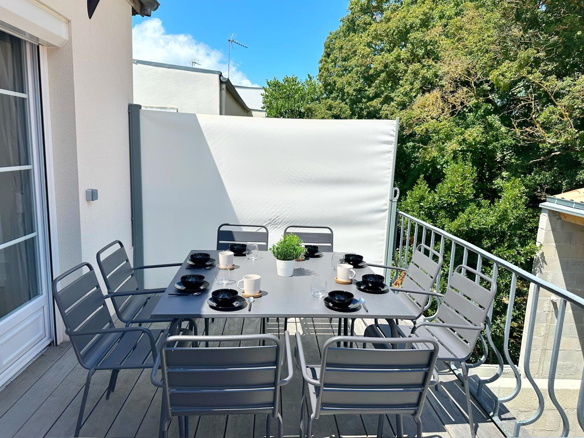 Les Appartements Du Carnot - Terrasses Et Jardins 라로셸 외부 사진
